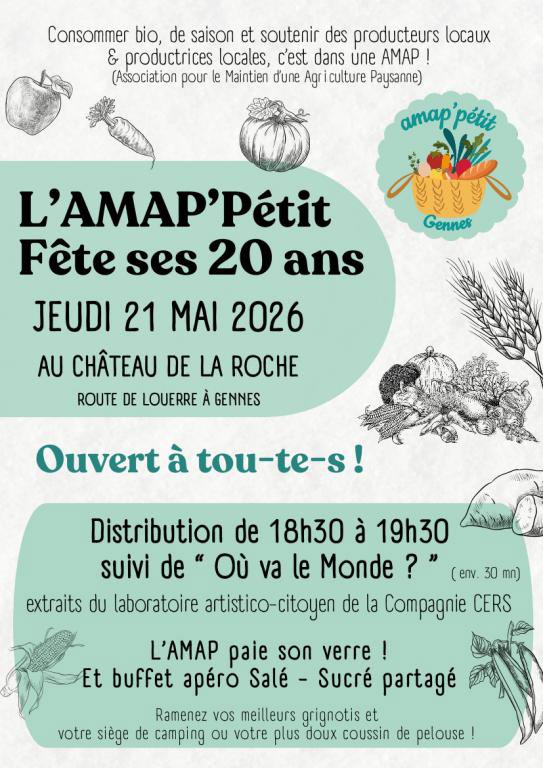 L'AMAP'Pétit fête ses 20 ans